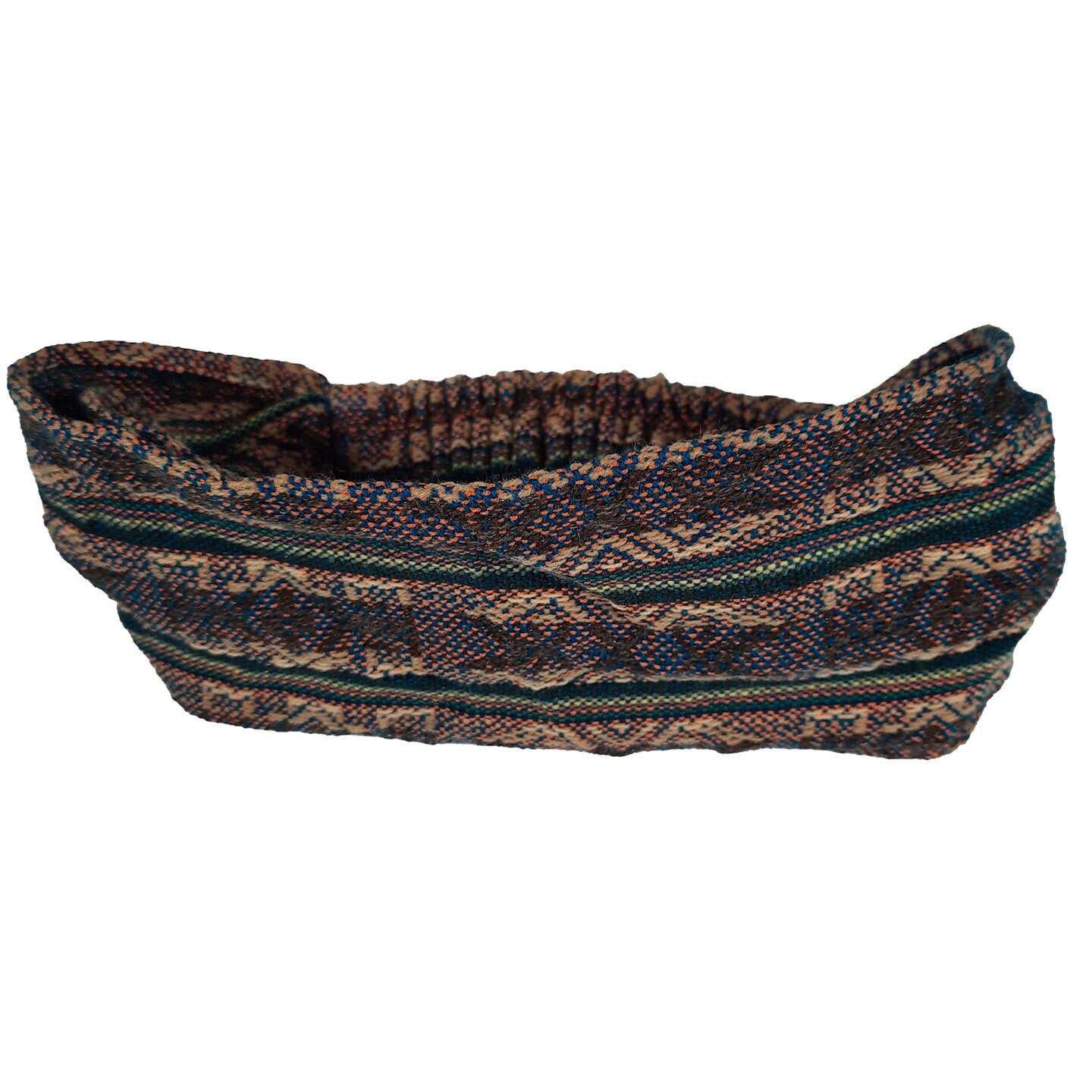 Wide Boho Headbands for Women and Men | Earthy Colors