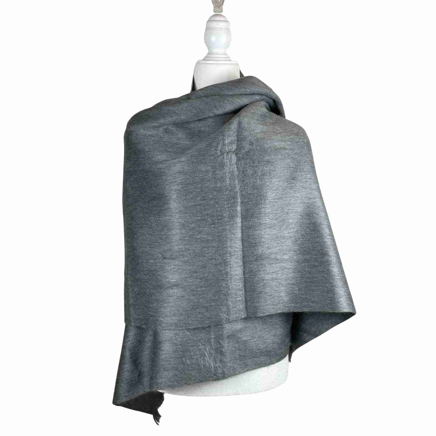 Soft and Warm Shoulder Shawl Wrap | Gray