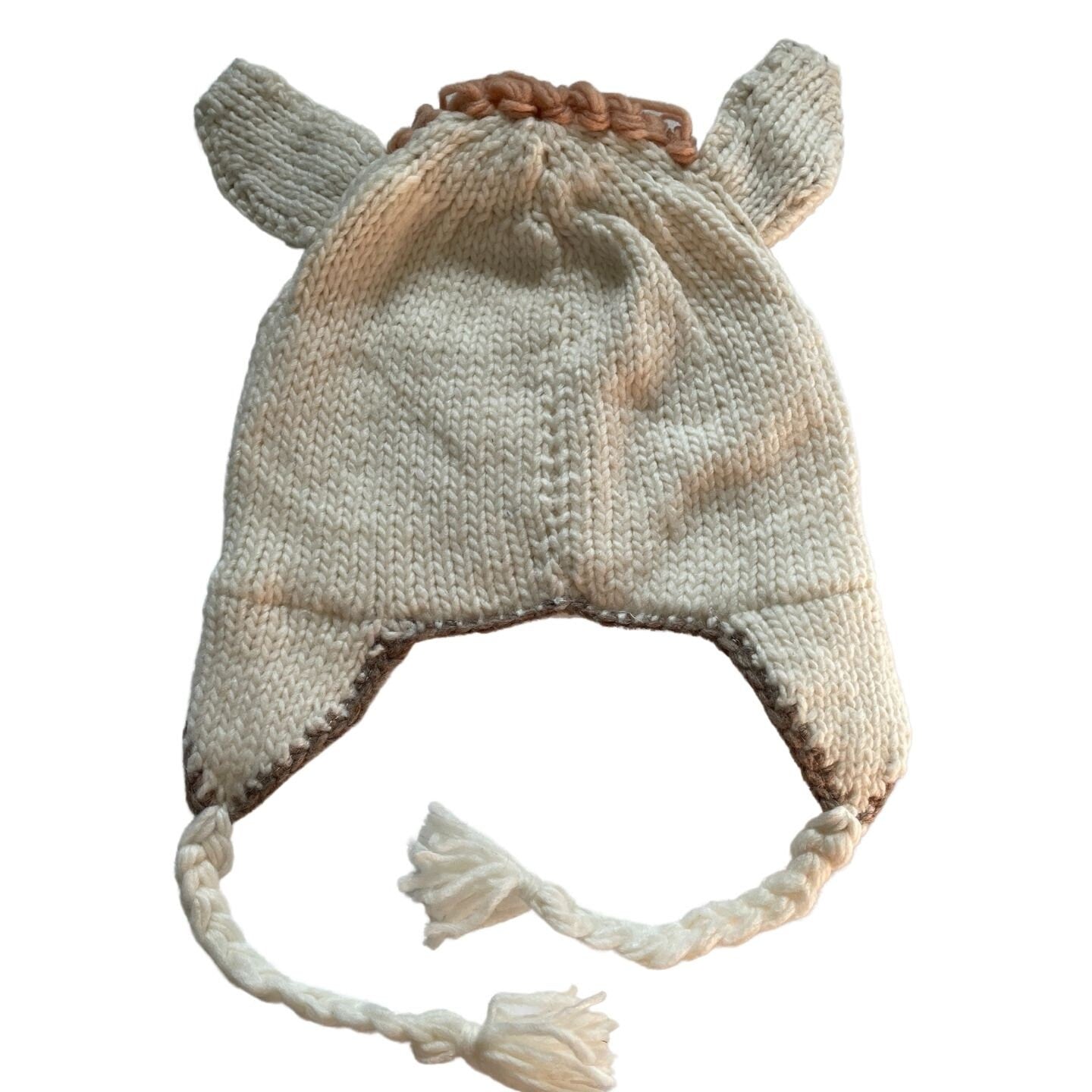 Llama Fleece Beanie Hat for Kids and Adults