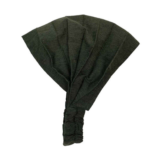 Wide Boho Yoga Headband | Olive