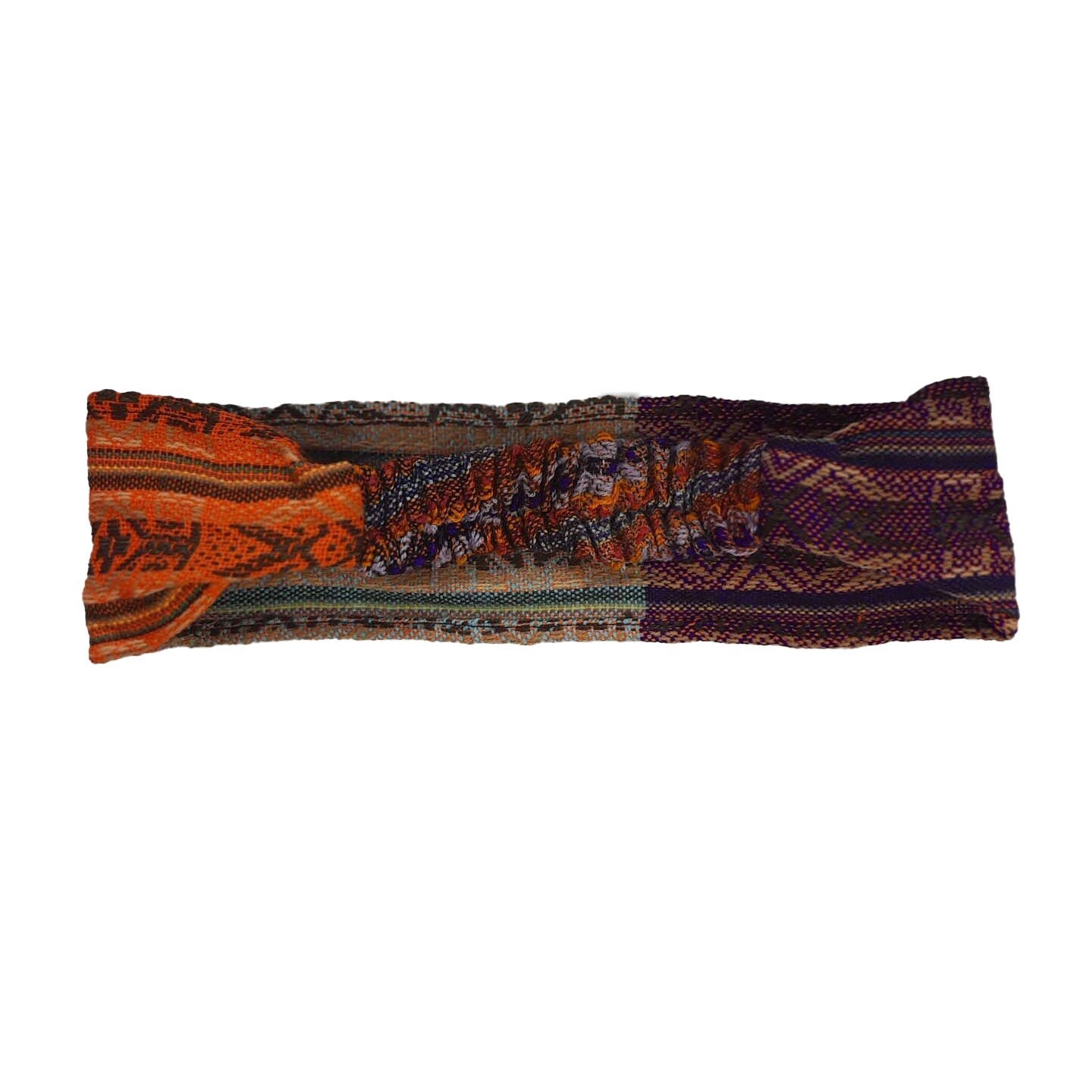 Hippie Narrow Skinny Headbands for Women & Men | Purple Tan