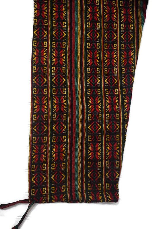 Pants Size XL | Woven Mens Hippie Pants | Womens Lounge Wear | Comfy Clothes | Rasta | Father's Day Gift