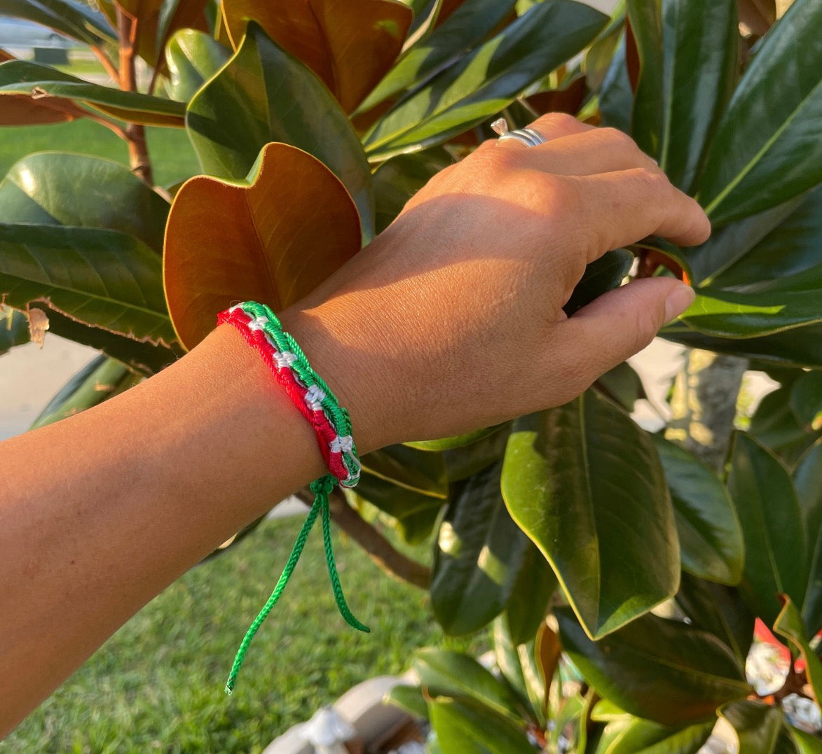 Soccer Fan Country Flag Bracelet