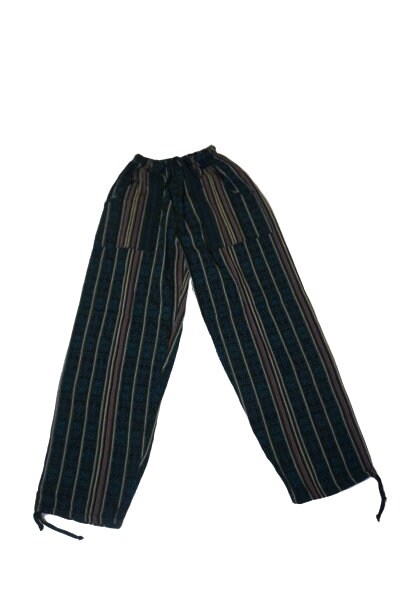 Pants Size M | Loungewear Womens Pants | Comfy Clothes | Mens Pants with 2 Pockets | Blue Black | Father's Day Gift