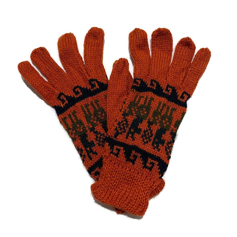 Soft & Warm Knit Winter Gloves Size SM Colorful Gloves