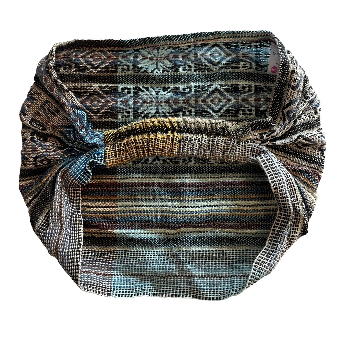 Wide Yoga Headband | White Light Blue Gray