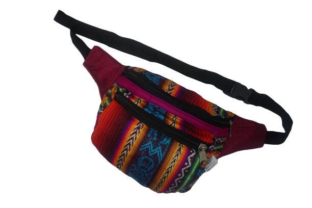 Trendy Festival Fanny Pack | Fuchsia Colorful