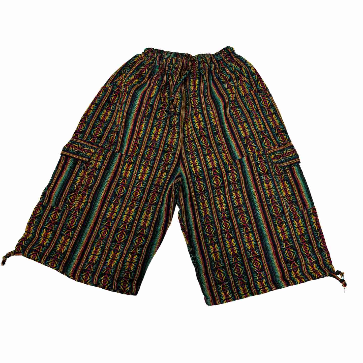 Rasta Hippie Cargo Shorts Size XL