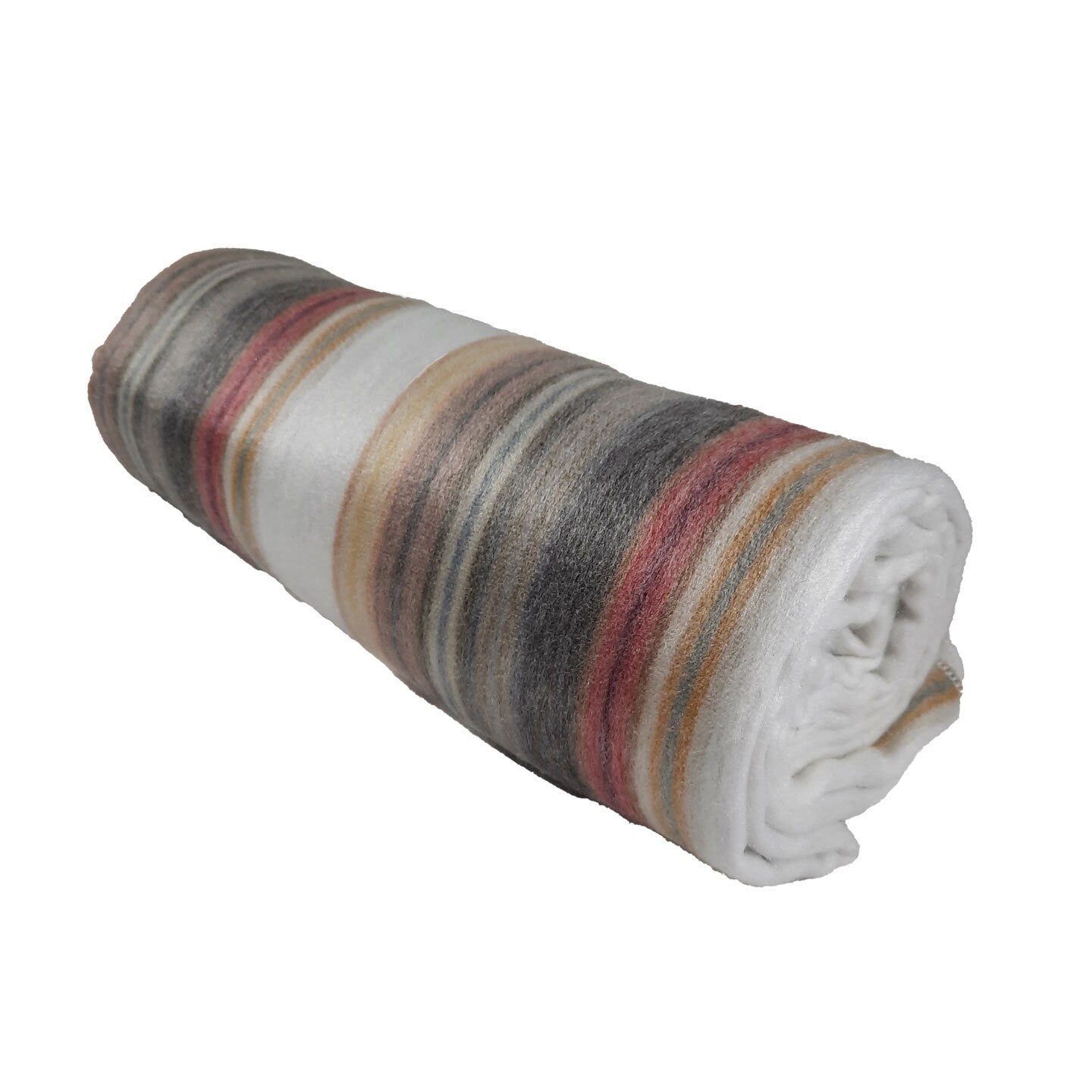 Warm and Versatile Alpaca Wool Blanket | Beige Brown Lightweight Throw | Minimalist Queen Size Bedding