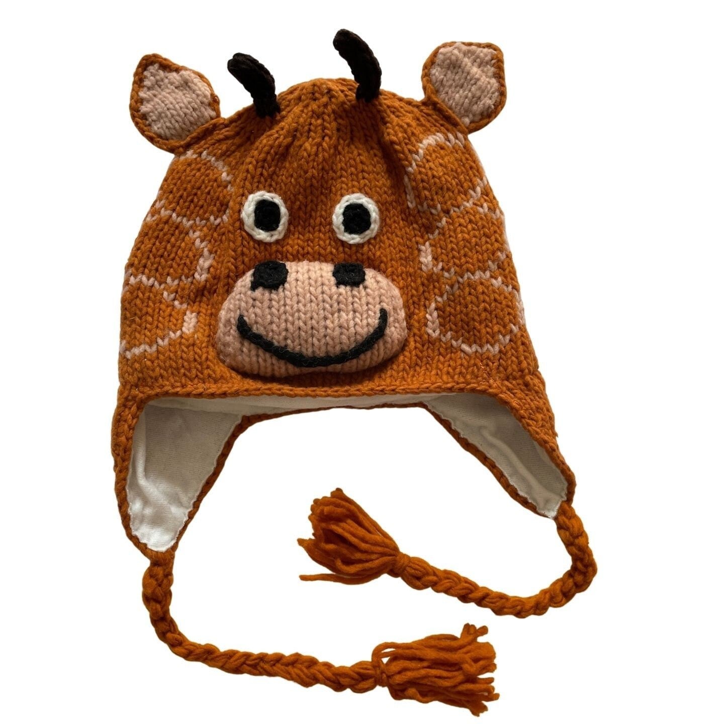 Giraffe Beanie Hats for Kids and Adults
