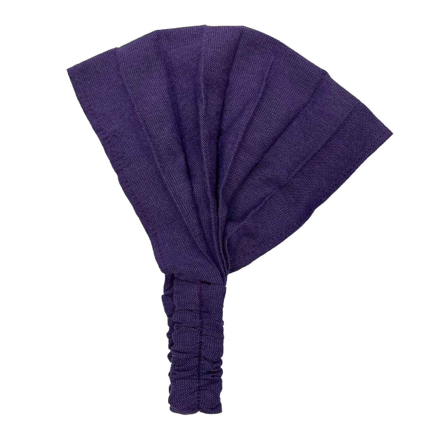 Wide Boho Yoga Headband | Purple