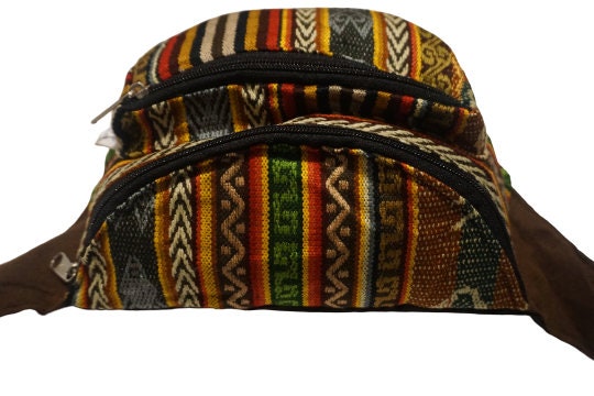 Fanny Pack | Brown Coffee Multicolor