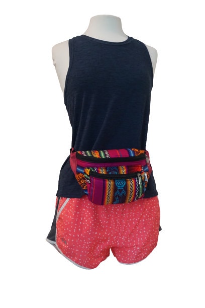 Trendy Festival Fanny Pack | Fuchsia Colorful