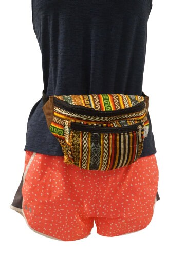 Fanny Pack | Brown Coffee Multicolor