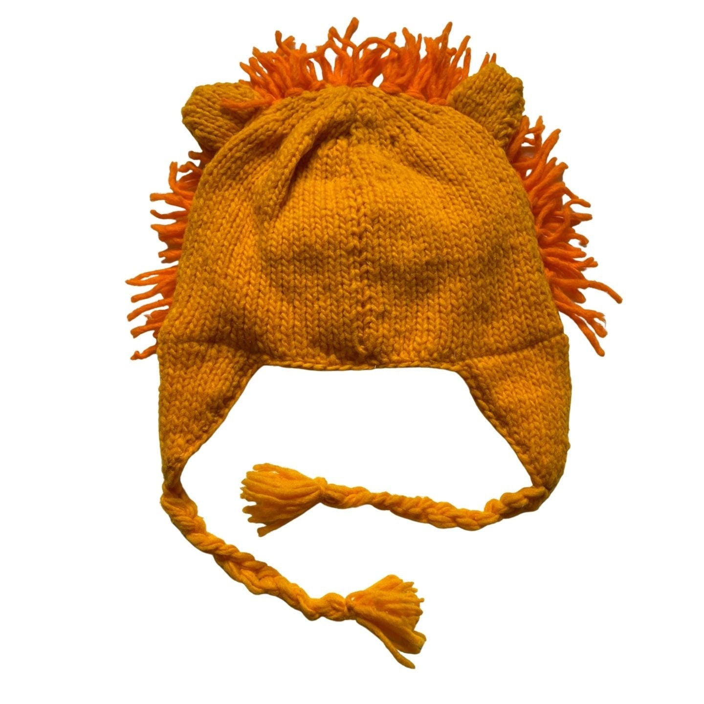 Lion Fleece Beanie Hat for Kids and Adults