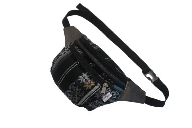 Festival Fanny Pack | Black Gray