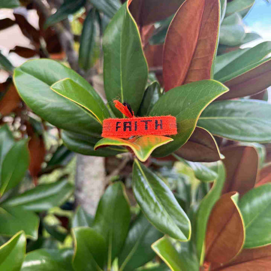 FAITH Affirmation Bracelet – Handmade Symbol of Hope | Say It, Wear It, Believe It Collection