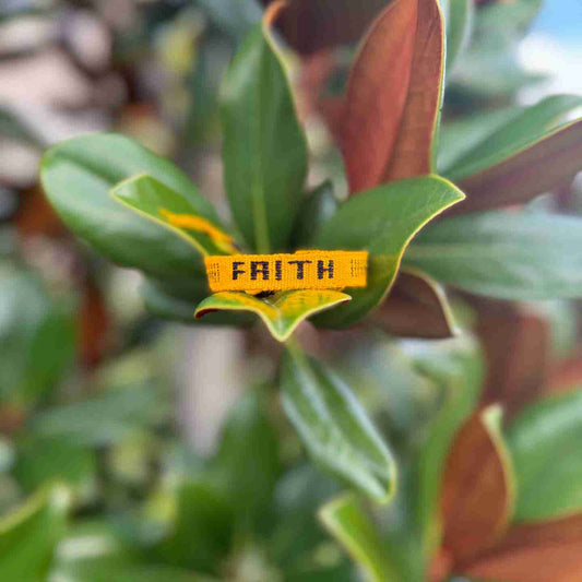 FAITH Affirmation Bracelet – Handmade Symbol of Hope | Say It, Wear It, Believe It Collection