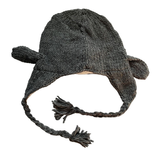 Manatee Fleece Beanie Hat for Kids  and Adults