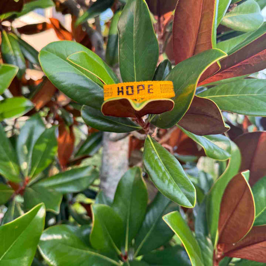 HOPE Affirmation Bracelet – Handmade Symbol of Light & Possibility | Say It, Wear It, Believe It Collection