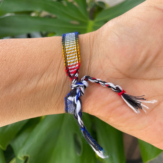 LOVE WINS Affirmation Bracelet – Handmade Symbol of Hope & Unity | Say It, Wear It, Believe It Collection
