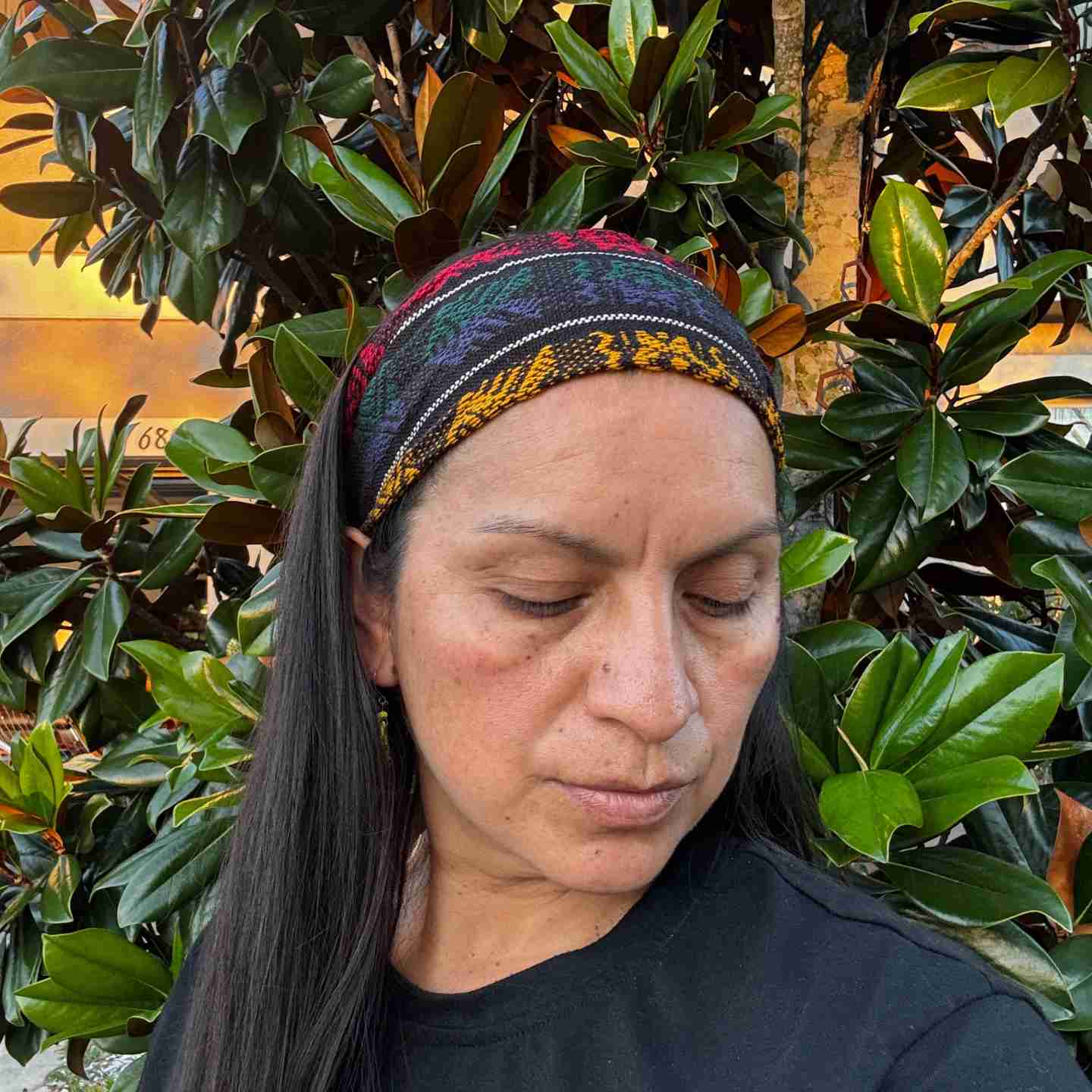 Handwoven Rasta Boho Narrow Headband