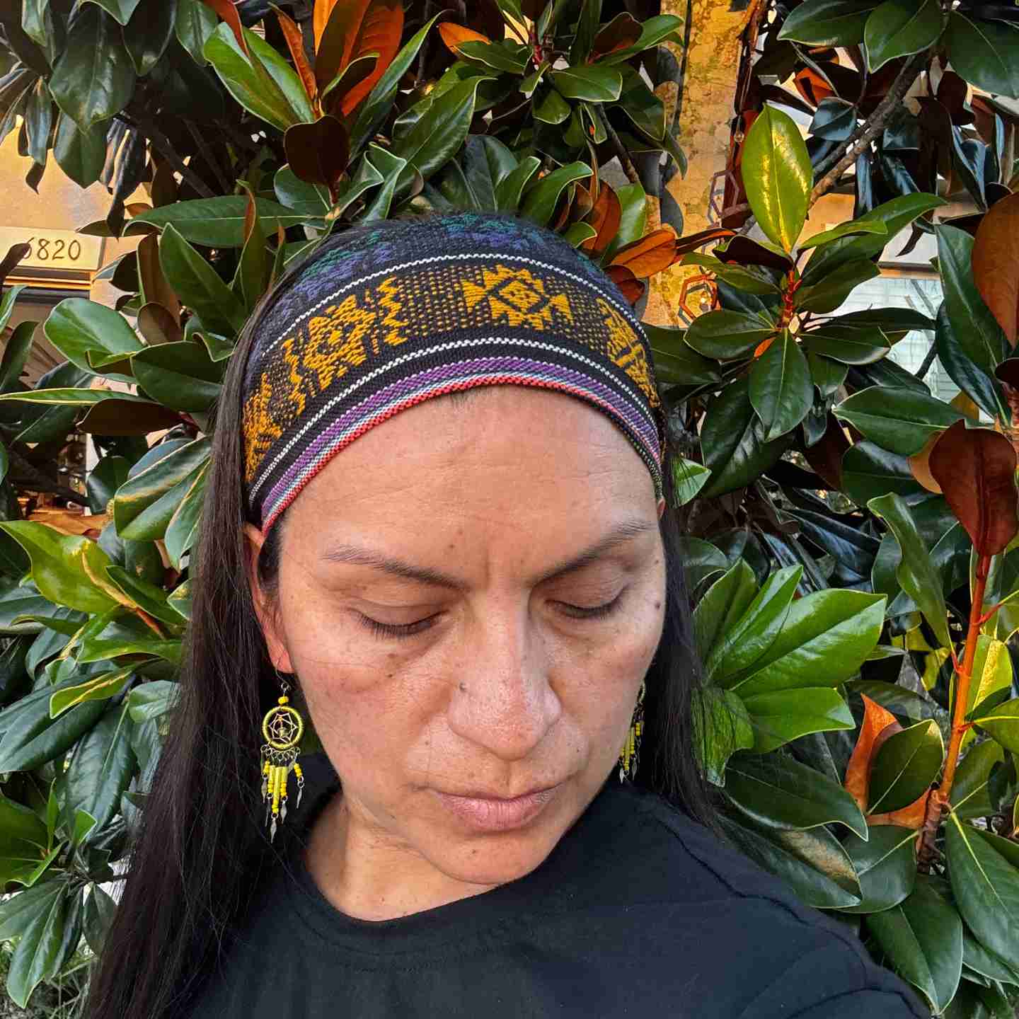 Handwoven Rasta Boho Narrow Headband