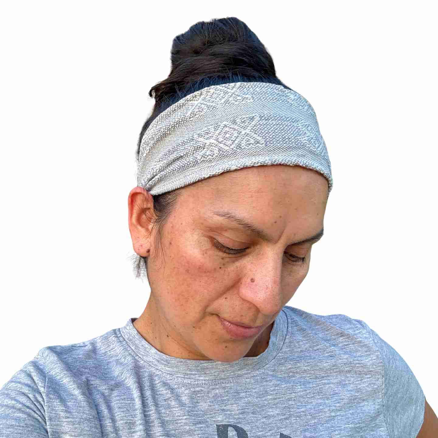 Gray Narrow Skinny Headband