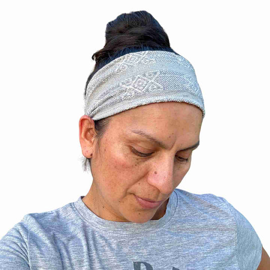 Gray headband