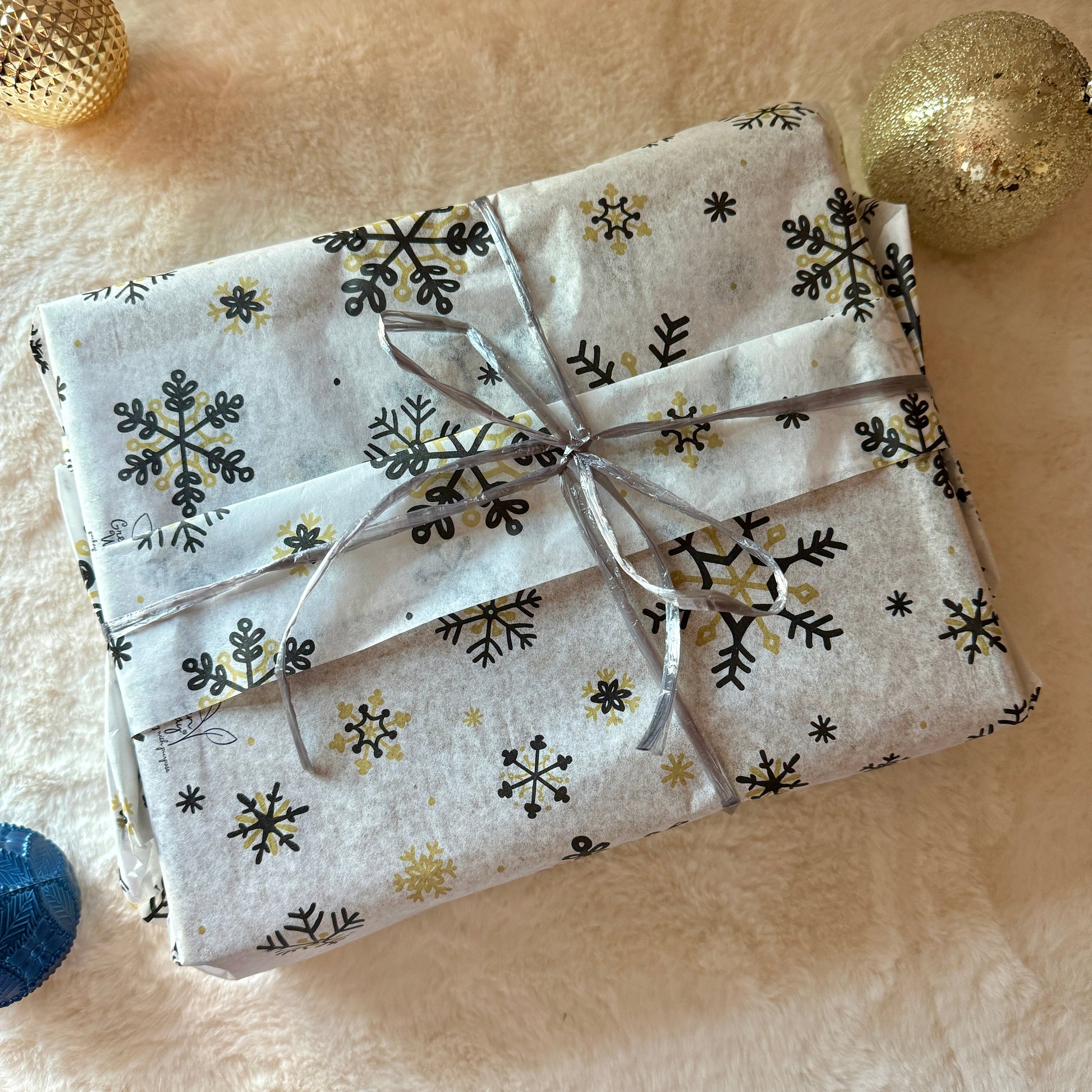 Snowflake Gift Wrap