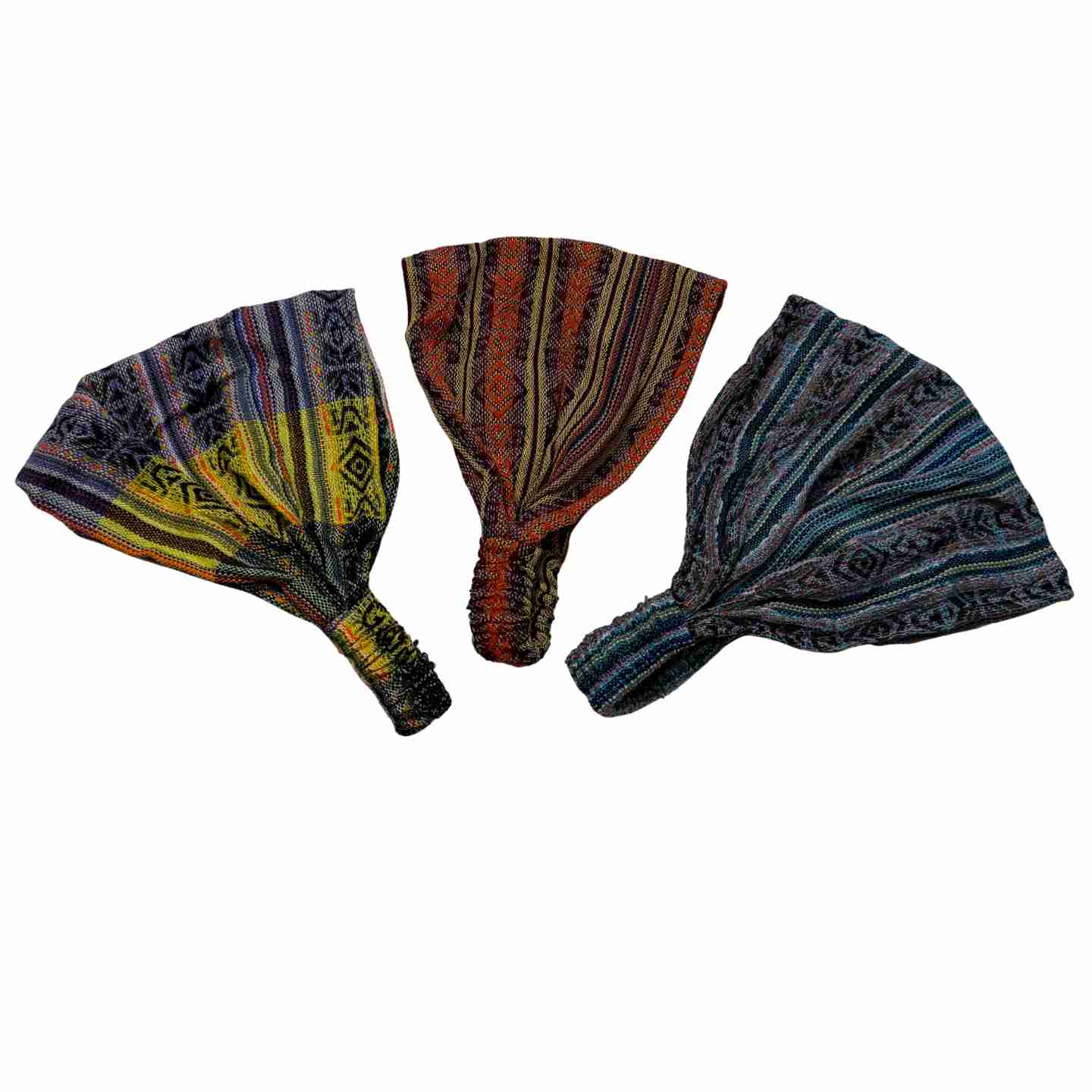 Boho Fall Headbands, 10 Artisan Bundles, Handmade Wide Hairbands, Autumn Accessories
