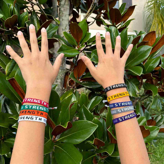 strength boho bracelet for women and men,  unisex friendship bracelets