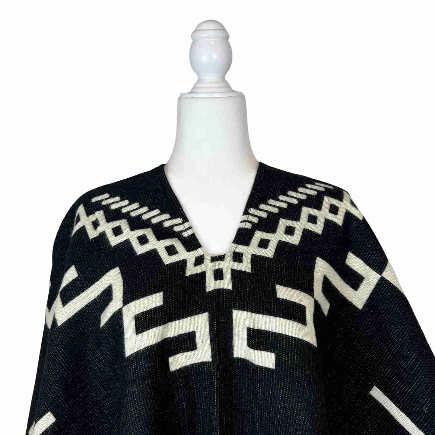 Unisex Cowboy Poncho Coat