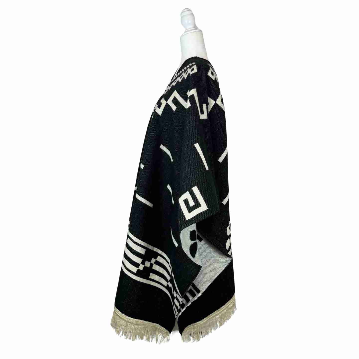 Unisex Cowboy Poncho Coat