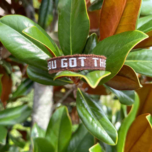 YOU GOT THIS Affirmation Bracelet – Handmade Daily Motivation | Say It, Wear It, Believe It Collection